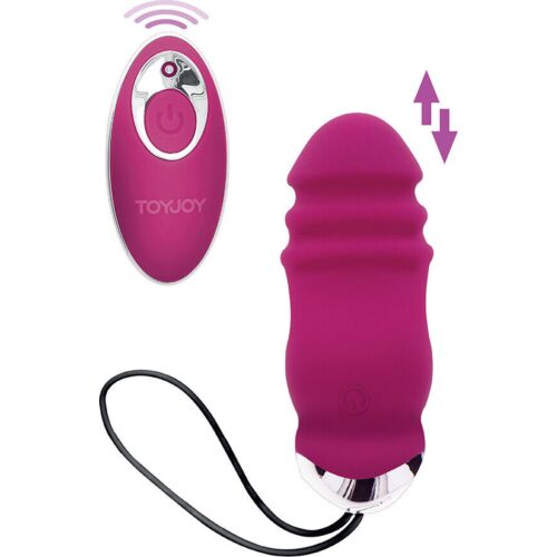 Vibrátor TOYJOY HAPPINESS SUNN SIDE UP AND DOWN távirányítóval