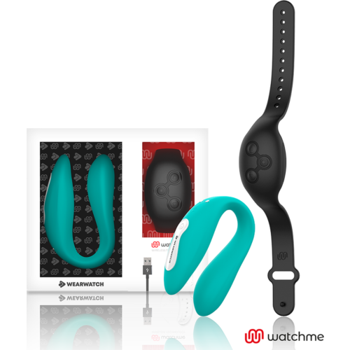 Vibrátor WEARWATCH WATCHME AQUAMARINE 100% vízálló