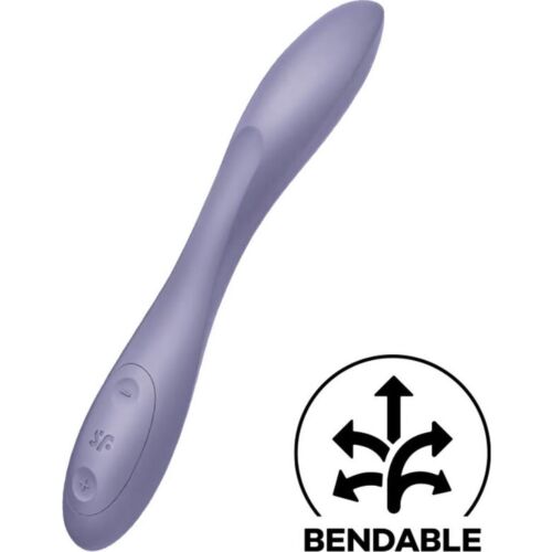 Vibrátor SATISFYER G-SPOT FLEX 2 rugalmas dizájnnal