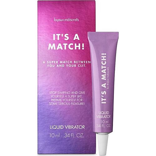 Folyékony vibrátor BIJOUX - ITS A MATCH 10 ml