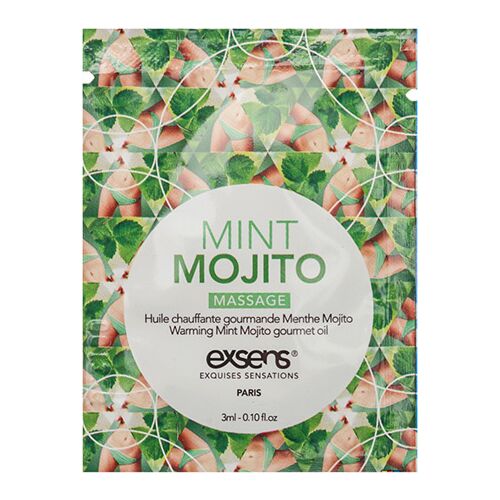 Masszázsolaj Exsens Mint Mojito 3 ml - Melegítő hatás