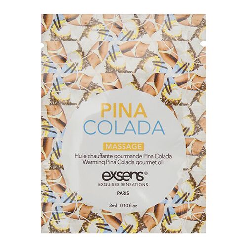 Masszázsolaj Exsens Pina Colada 3 ml melegítő hatással