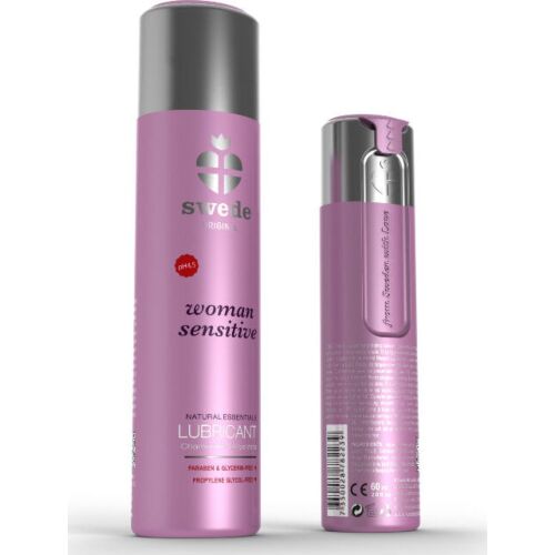 Lubrikáló SWEDE Woman Sensitive 120 ml - Természetes összetevők