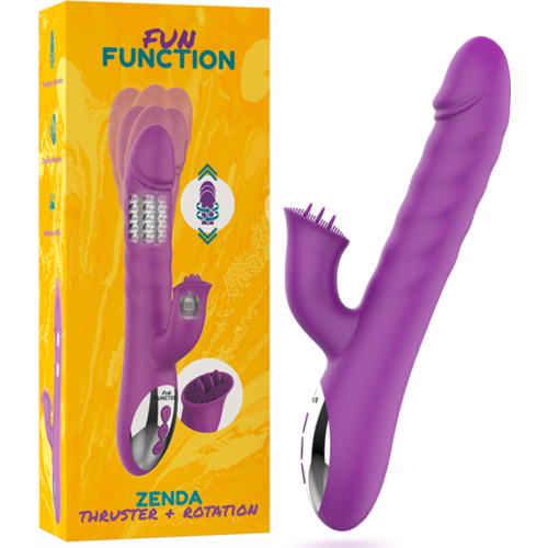 Rabbit vibrátor FUN FUNCTION ZENDA THRUSTER & ROTATION