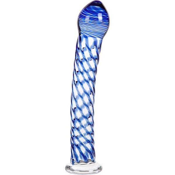 Dildo S Pleasures Crystal AQUARIUS hőmérséklet játékhoz