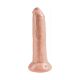 Dildo KING COCK REALISTIC UNCUT 23 CM