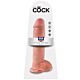 Dildó KING COCK 28 cm | Valósághű és kényelmes élmény