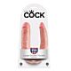 Dildo KING COCK U-ALAKÚ NAGY DOUBLE TROUBLE 17.8 CM