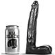 Realisztikus Dildo ALL BLACK 21 cm