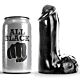 Dildo ALL BLACK 13 CM - Kényelmes kezdőknek