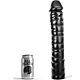Dildo ALL BLACK 38 CM - Kiváló stimuláció