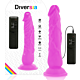 Rugalmas Vibráló Dildó DIVERSIA 21 CM