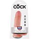 Dildo KING COCK 7 - Valósághű élmény részletes kidolgozással