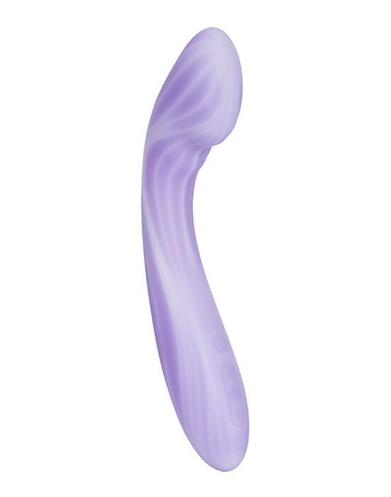 Stimulátor SVAKOM Margot Liliac Swirl melegítő funkcióval