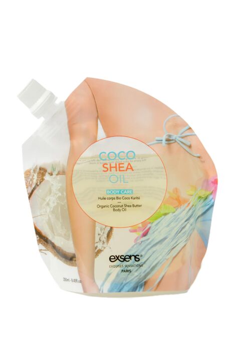 Csomagolás Exsens Coco Shea Olaj 250 ml kókusz illattal