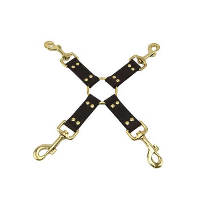 Kötözők Bound Nubuck Leather 4 Way Hog Tie Kötözők Bound Nubuck Leather 4 Way Hog Tie