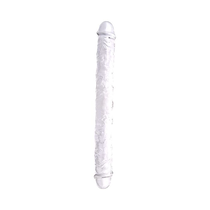 Átlátszó Dildó Loving Joy 15 Inch kettős végű Átlátszó Dildó Loving Joy 15 Inch kettős végű