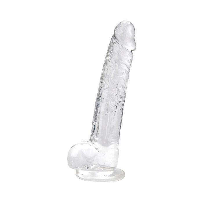 Dildo Loving Joy 9 Inch Átlátszó Élethű Dildo Loving Joy 9 Inch Átlátszó Élethű