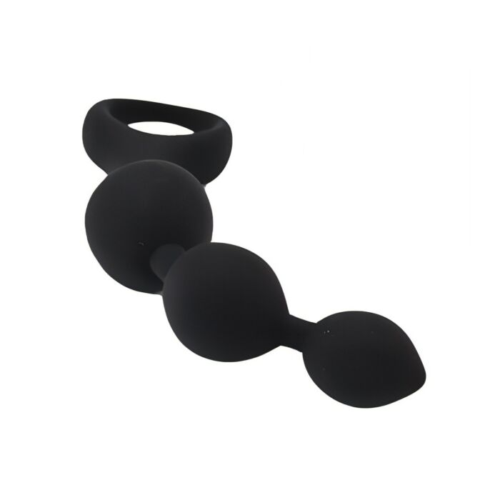 Analgyöngyök Loving Joy Triple Ripple 14 cm Negro Analgyöngyök Loving Joy Triple Ripple 14 cm Negro
