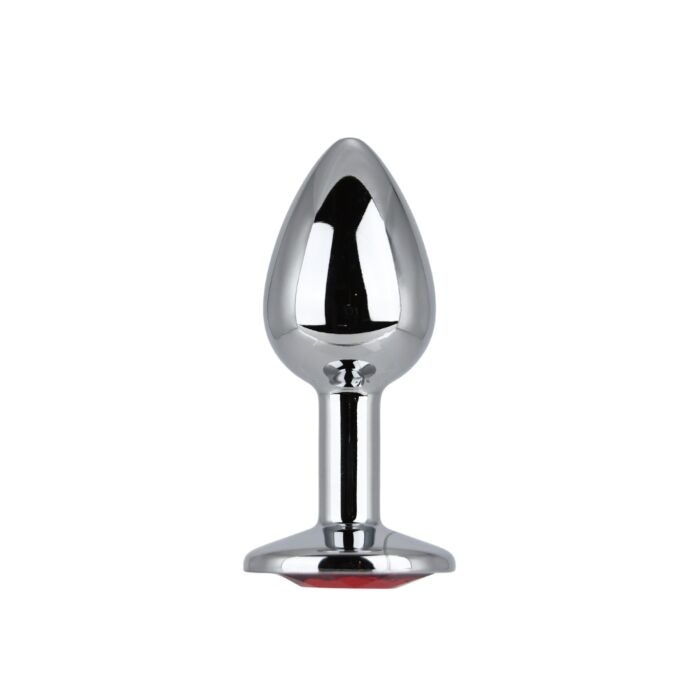 Butt Plug Toosh Metal Small Kővel Rojo Butt Plug Toosh Metal Small Kővel Rojo