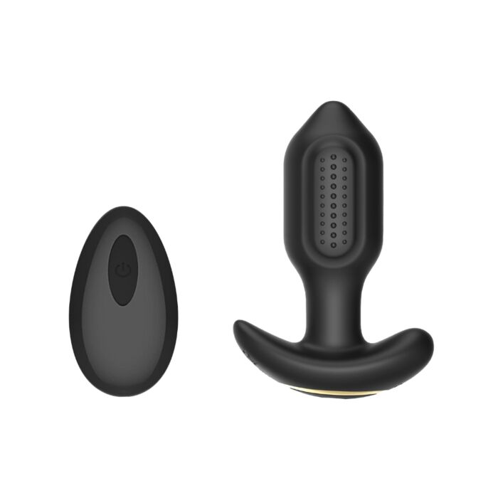 Vibráló Anális Plug Toosh Távvezérlő Funkcióval Vibráló Anális Plug Toosh Távvezérlő Funkcióval