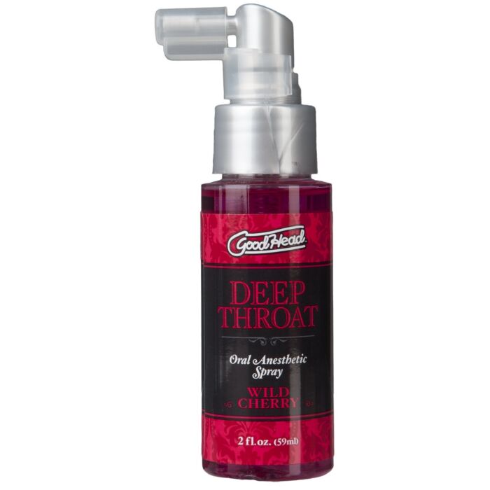 Szájfájdalomcsillapító Spray Doc Johnson Wild Cherry 59ml Szájfájdalomcsillapító Spray Doc Johnson Wild Cherry 59ml