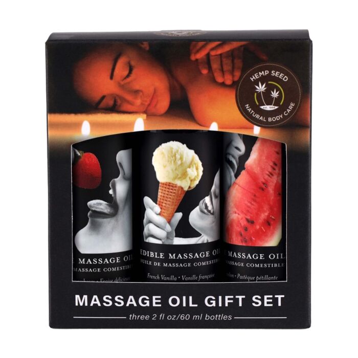 Masszázs Olaj Készlet Earthly Body 3 x 57ml Masszázs Olaj Készlet Earthly Body 3 x 57ml