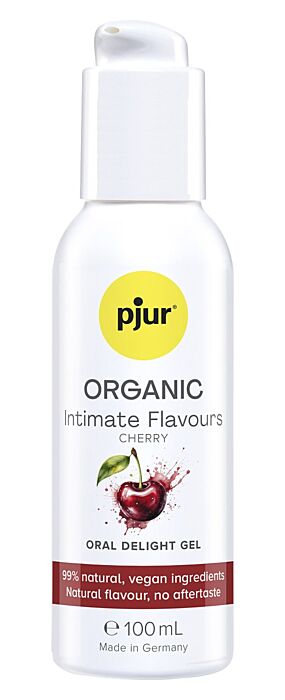 Pjur ORGANIC Intimate Flavours Cherry ízesített intim síkosító