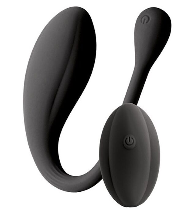 S Pleasures Premium Line Viviane fekete G-pont vibrációs tojás távirányítóval