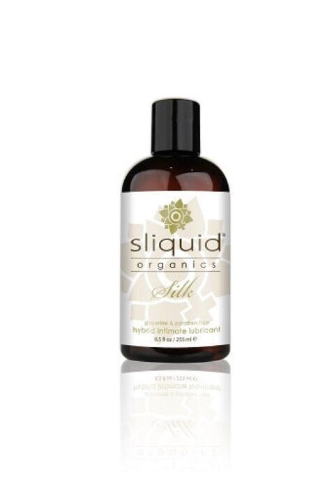 Lubrikáló Sliquid Organics Silk Hybrid 255ml víz- és szilikon alapú Lubrikáló Sliquid Organics Silk Hybrid 255ml víz- és szilikon alapú