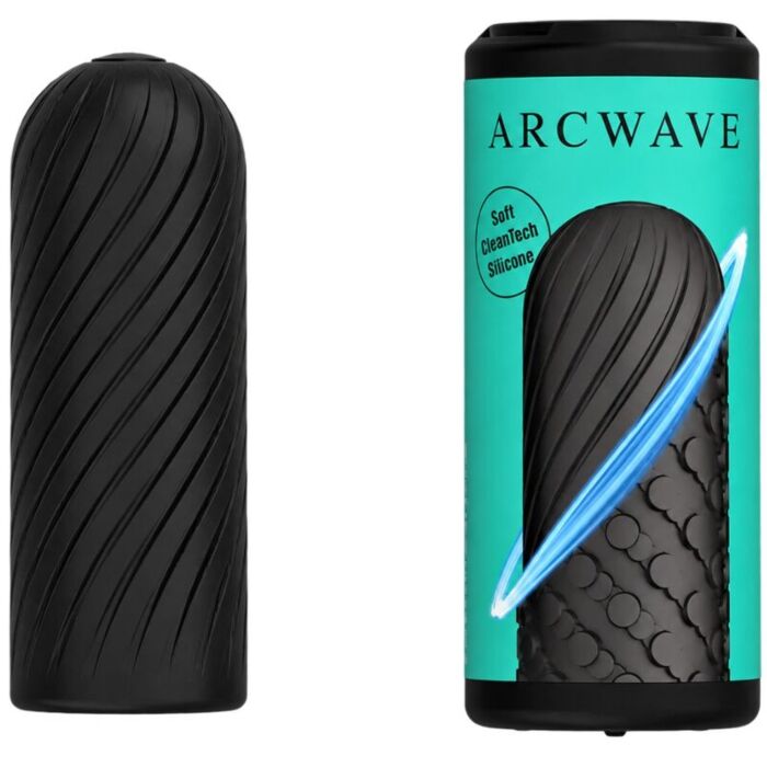 ARCWAVE Ghost fekete, megfordítható szilikon maszturbátor