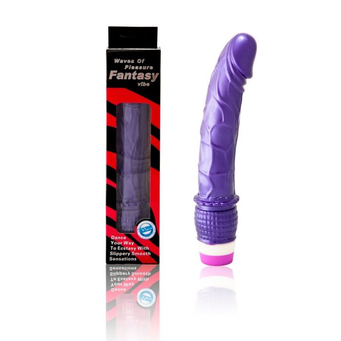 BAILE - WAVES OF PLEASURE VIBRATOR 23 CM PURPLE BAILE - WAVES OF PLEASURE VIBRATOR 23 CM PURPLE