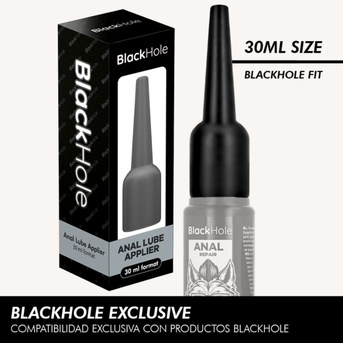 BLACK HOLE - ANAL LUBE APPLIER S SIZE 30 ML BLACK HOLE - ANAL LUBE APPLIER S SIZE 30 ML