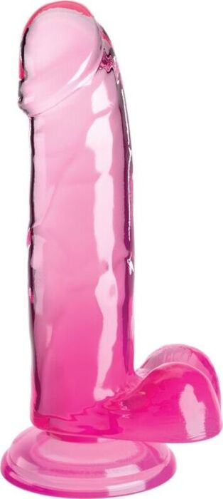 Consolador King Cock 15.2 cm Rosa Realista