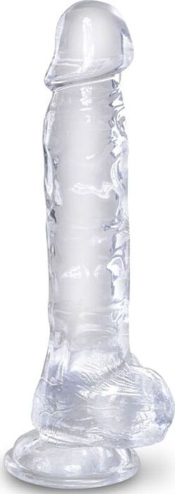 Consolador King Cock Clear realista 16,5 cm