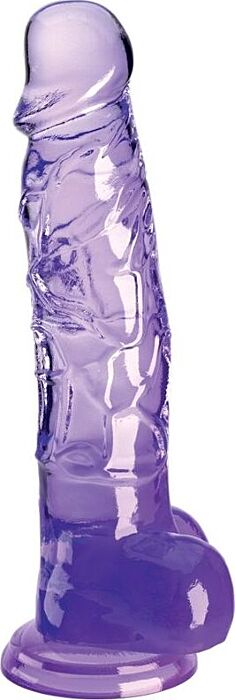 Consolador King Cock Morado Realista 16.5 cm
