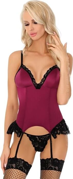 Corset Livco Corsetti Agrafena Burdeos Sexy