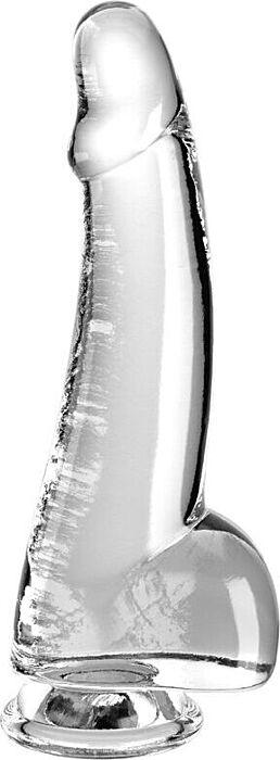 Dildo King Cock 15.2 cm Transparente Realista