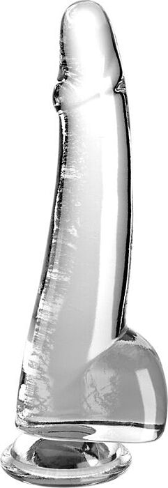 Dildo Transparente King Cock 19cm Realista