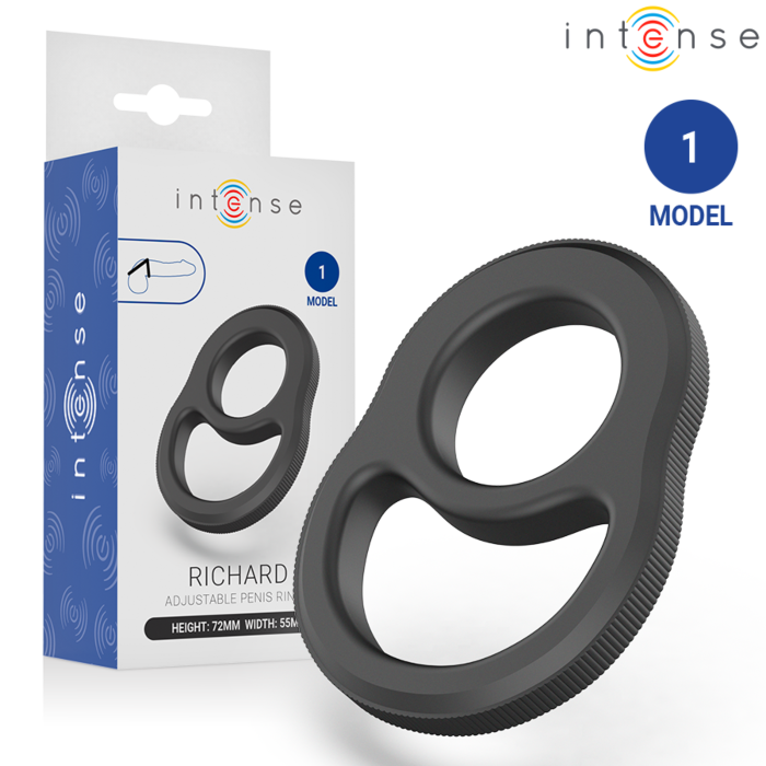 INTENSE - RICHARD DOUBLE PENIS RING MODEL 1 INTENSE - RICHARD DOUBLE PENIS RING MODEL 1