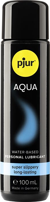 Lubricante base agua PJUR Aqua 100 ml para una lubricación duradera Lubricante base agua PJUR Aqua 100 ml para una lubricación duradera