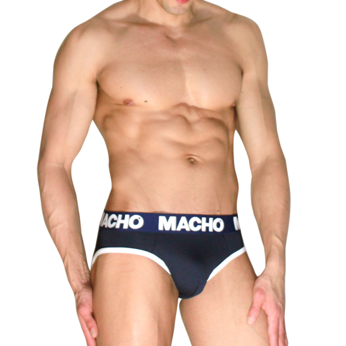 MACHO - MCH008 NAVY BLUE CLASSIC SLIP XL MACHO - MCH008 NAVY BLUE CLASSIC SLIP XL