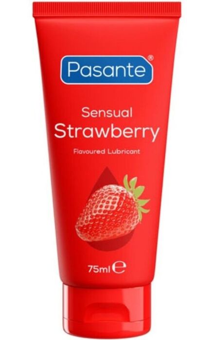 PASANTE Sensual Strawberry eperízű vízbázisú síkosító