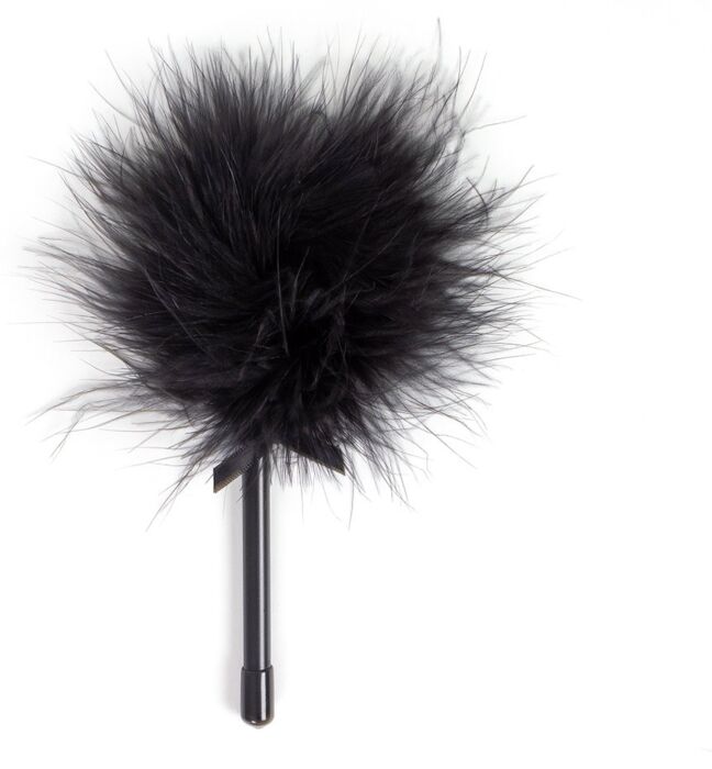 Tickler SECRETPLAY MINI BLACK DUSTER - Finom toll ingerlő Tickler SECRETPLAY MINI BLACK DUSTER - Finom toll ingerlő