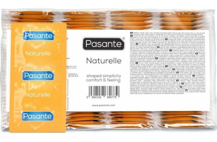Kondom PASANTE Naturelle 144 db-os kiszerelés