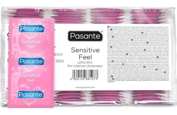 Óvszer Pasante Sensitive Feel - Ultra-vékony érintkezés