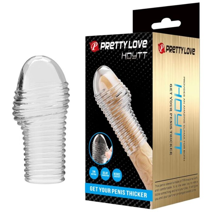 PRETTY LOVE - HOTTT PENIS SLEEVE GET YOUR PENIS THICKER TRANSPARENT PRETTY LOVE - HOTTT PENIS SLEEVE GET YOUR PENIS THICKER TRANSPARENT