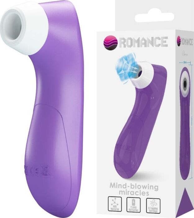 ROMANCE - SUCCIONADOR DE CLÍTORIS CON TECNOLOGÍA DE PULSACIÓN MORADO