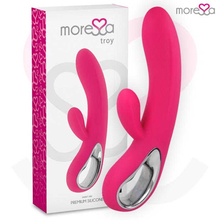 Vibrador Morressa Troy con doble motor y 12 modos de vibración
