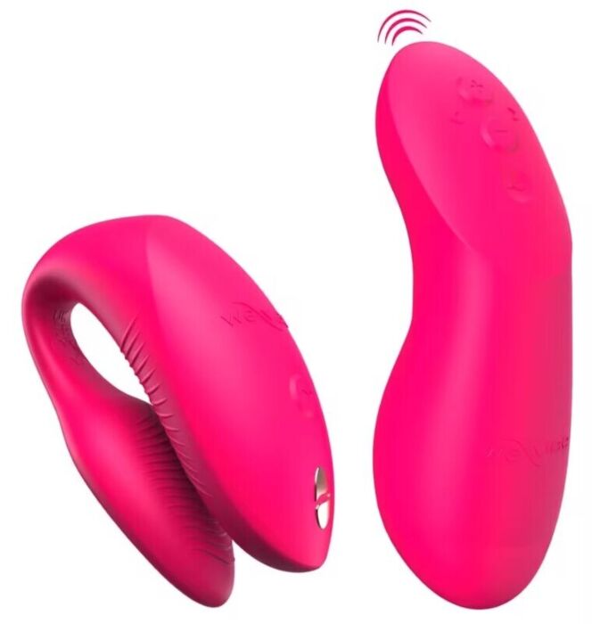 Páros vibrátor WE-VIBE CHORUS PRO elektromos rózsaszín